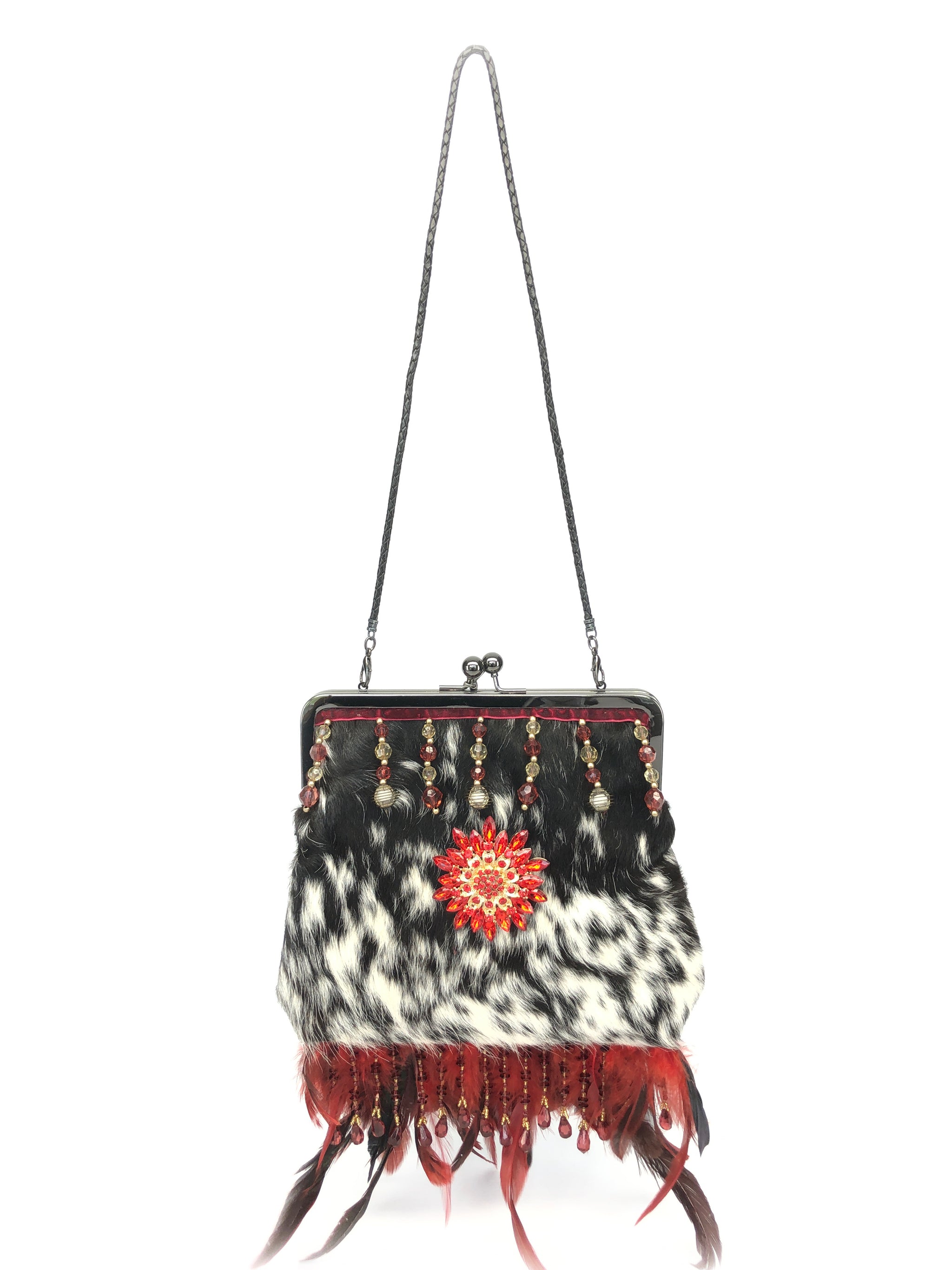 Evening Bag - The Feather Peak III Salt n Pepper