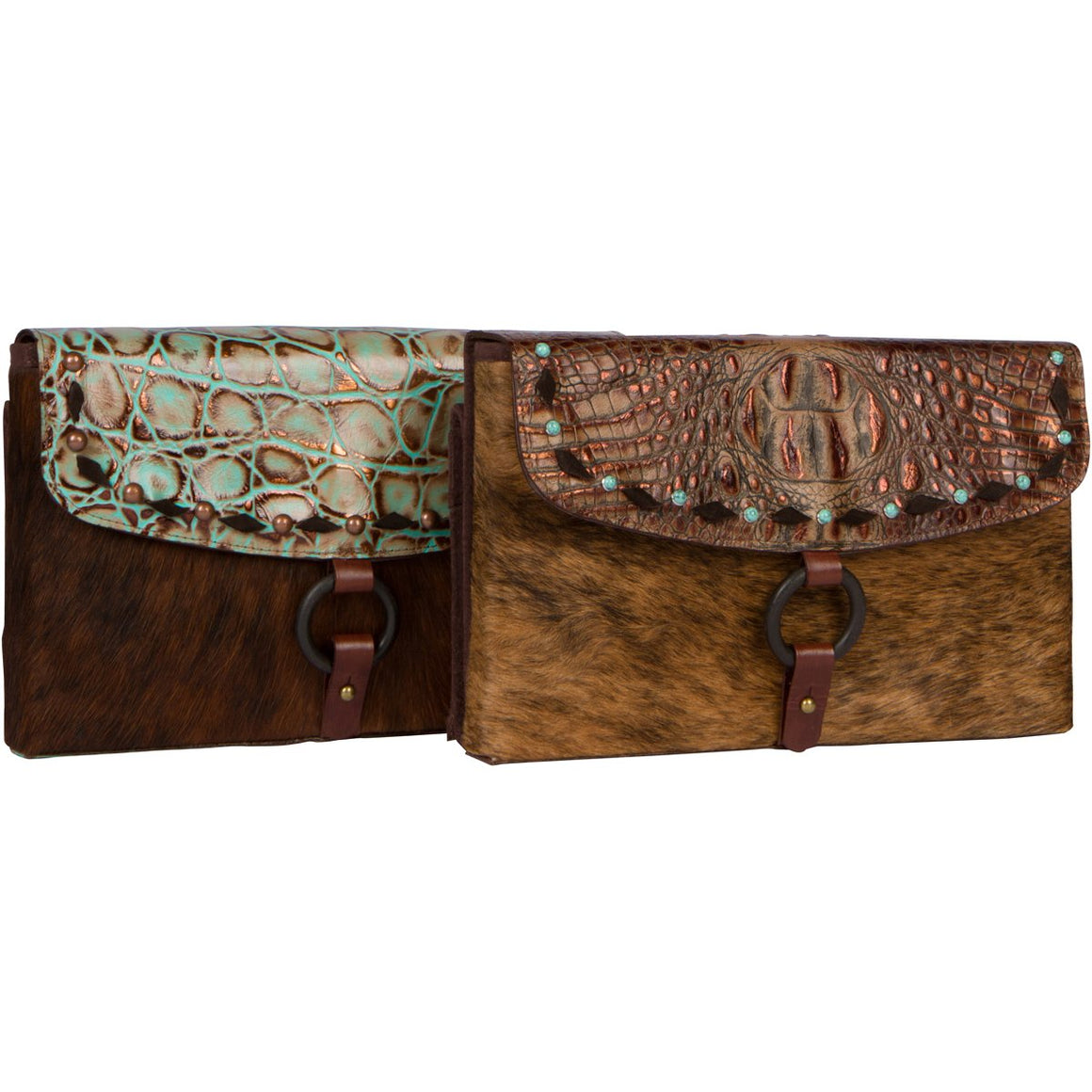 Leather Diaper Bag - The Little Bear Peak front view