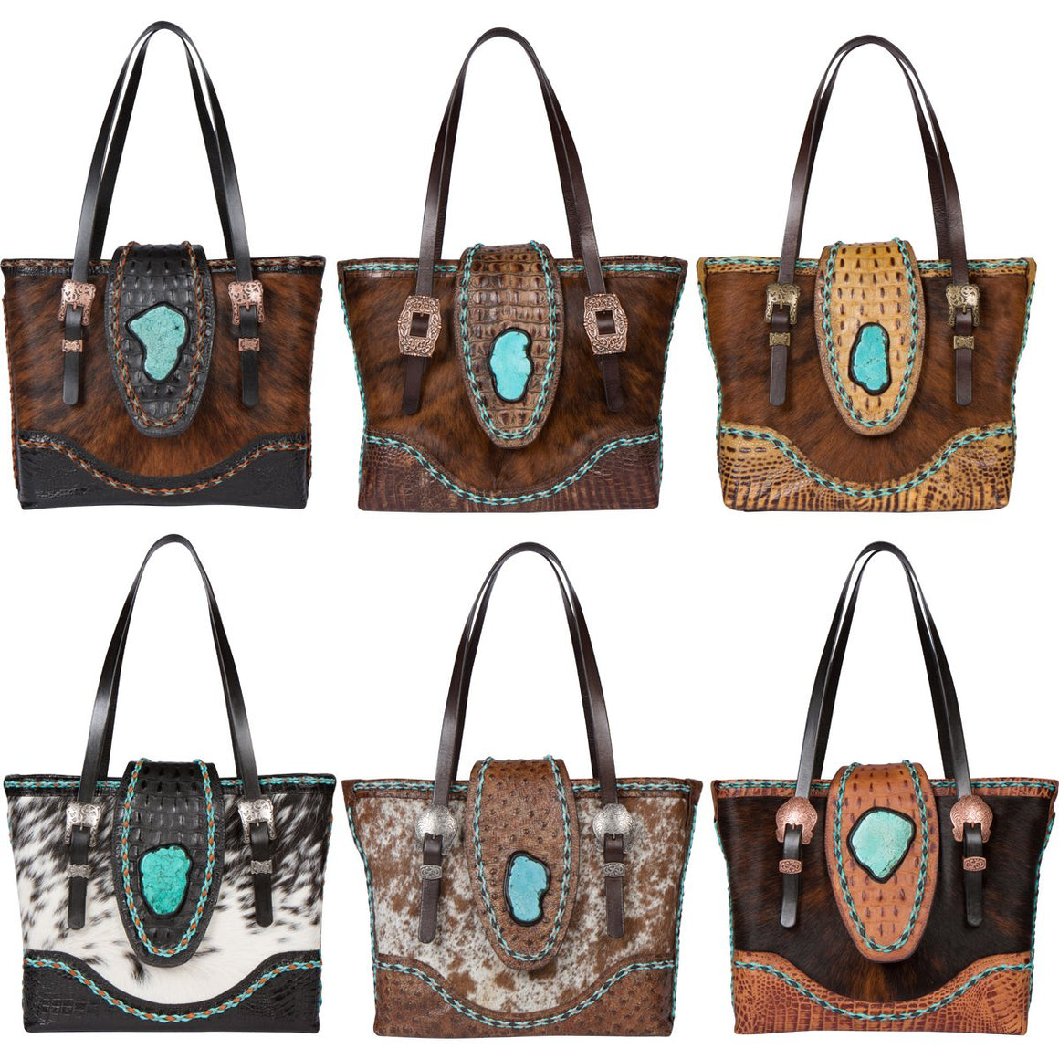 Large Leather Tote Bag - The Chimney Peak Collection