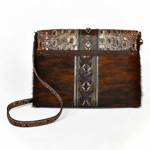 Leather Clutch Bag, includes a strap! - The Owl Creek Pass V